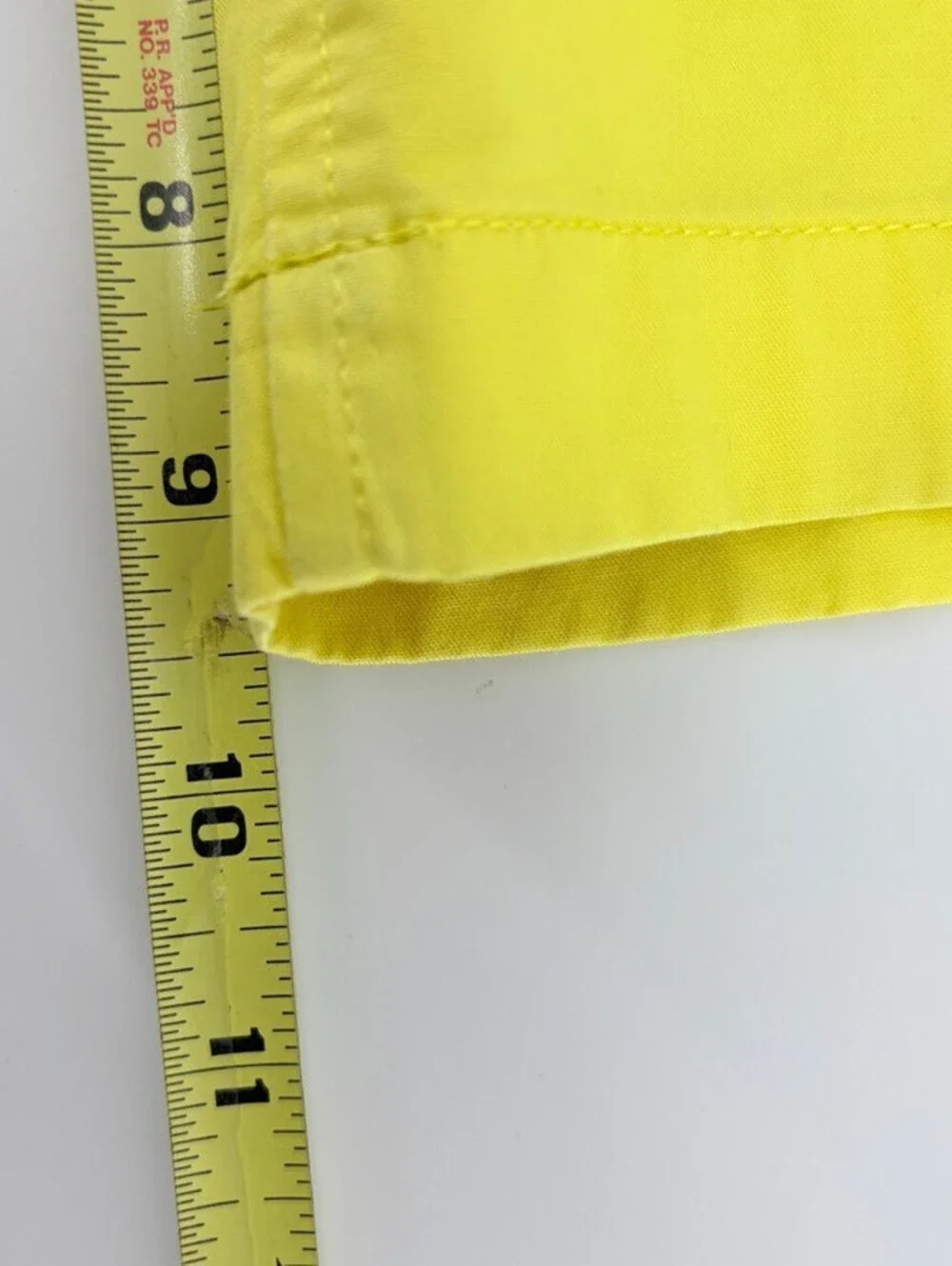 J.Crew Chino Bermuda Shorts Women's Yellow Preppy Minimalist Size 4